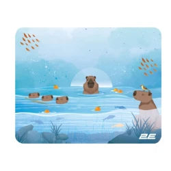 Коврик для мыши 2E CAPYBARRA, S (250x200x2 мм), Голубой - 2E-PAD-S-CAPY-BLUE