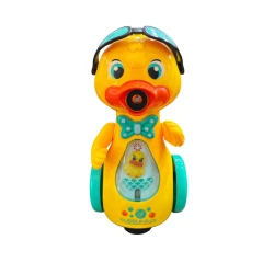 Интерактивная игрушка Rong Xian Yi Bubble Duck, пластик, желтая, 3+ года