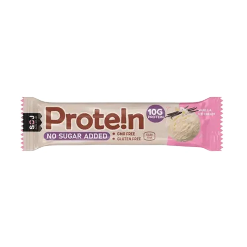 Proteinli bar SOJ Prote!n Vanilla Ice Cream, 40 q Proteinli bar SOJ Prote!n Vanilla Ice Cream, 40 q