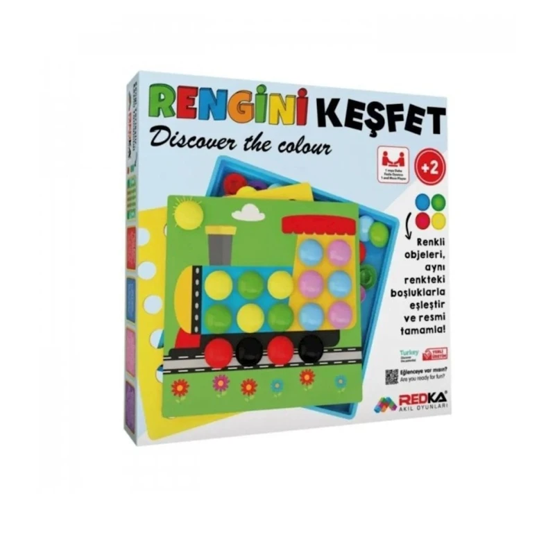 Развивающая игра Redka 5457 Discover the Colour, пластик, разноцветная Развивающая игра Redka 5457 Discover the Colour, пластик, разноцветная