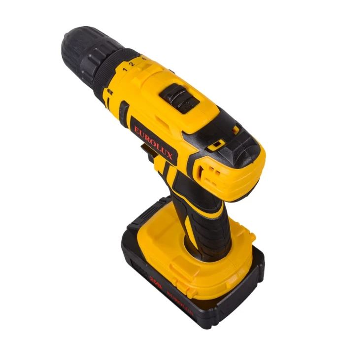 Дрель-шуруповерт Eurolux ДА-20/2Li