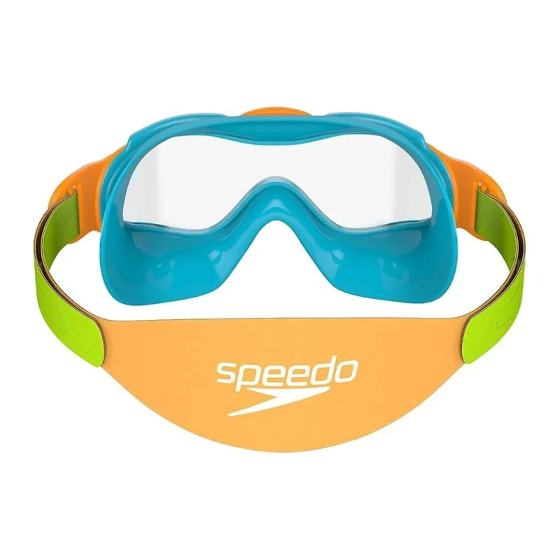 Очки для плавания Speedo 80876314645, синие/зеленые