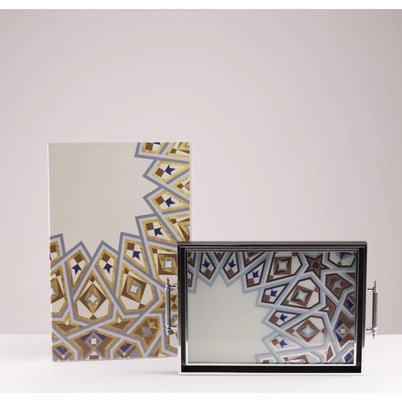 Поднос Zilan DMT-587, декоративный и для повседневного использования