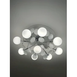 Люстра 7777, серебристая