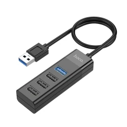 USB HUB Hoco HB25 Black USB HUB Hoco HB25 Black