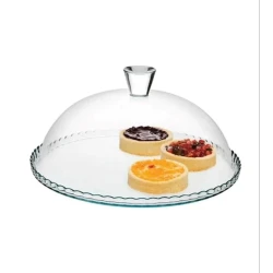 Блюдо для торта Pasabahce NH_95198 стекло, с крышкой, прозрачное, 32х15 см Блюдо для торта Pasabahce NH_95198 стекло, с крышкой, прозрачное, 32х15 см