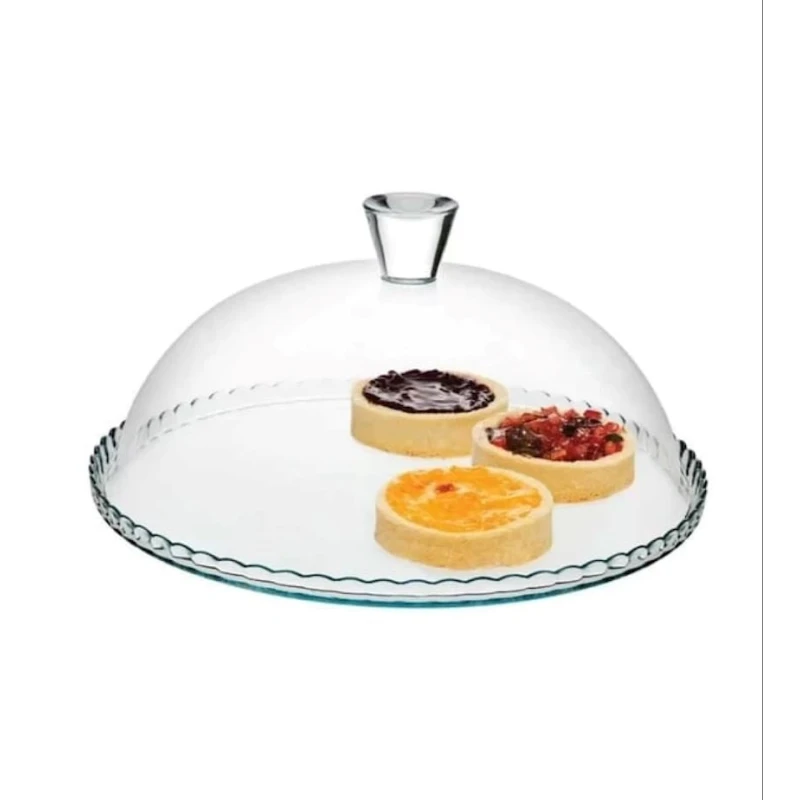 Блюдо для торта Pasabahce NH_95198 стекло, с крышкой, прозрачное, 32х15 см Блюдо для торта Pasabahce NH_95198 стекло, с крышкой, прозрачное, 32х15 см