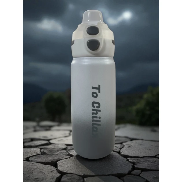 Idman su qabı To Chillax Termos , silver 600 ml
