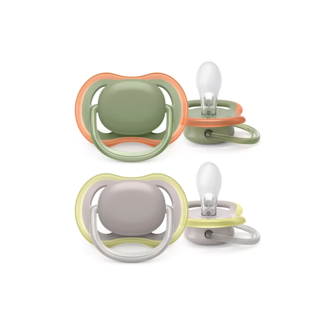 Набор пустышек Philips AVENT Soothie Ultra Air SCF085/20, 6-18 мес, 2 шт