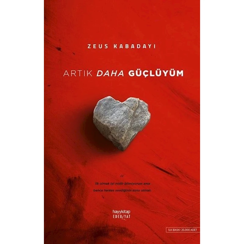 Книга Artık Daha Güçlüyüm, автор Zeus Kabadayı