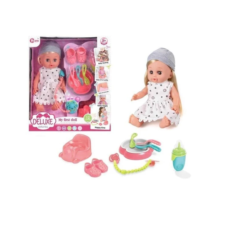 Oyun dəsti Deluxe lovely doll My first doll 3+ yaş