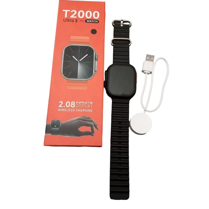 Смарт-часы Smart Watch T2000 Ultra 2 Black Смарт-часы Smart Watch T2000 Ultra 2 Black