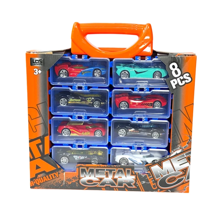 Набор машин Metal Car 3102-1, 8 шт, от 3 лет