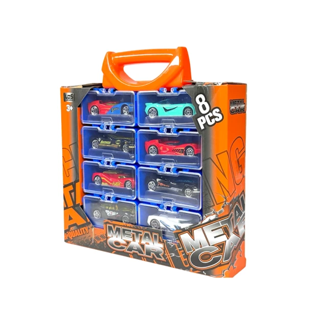 Набор машин Metal Car 3102-1, 8 шт, от 3 лет
