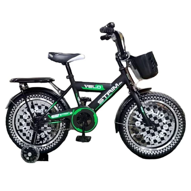 Uşaq velosipedi VeloStrim 16, yaşıl Uşaq velosipedi VeloStrim 16, yaşıl
