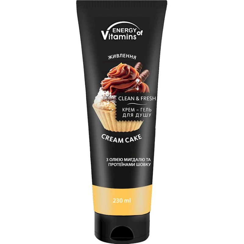 Düş üçün krem-gel Energy of Vitamins Creаm Сake, 230 ml Düş üçün krem-gel Energy of Vitamins Creаm Сake, 230 ml