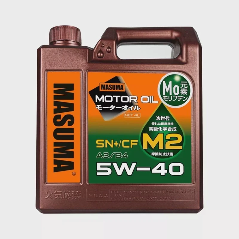 Моторное масло Masuma 5w-40 4л SN+/CF Моторное масло Masuma 5w-40 4л SN+/CF