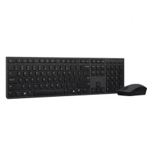 Klaviatura və siçan dəsti Lenovo Professional Rechargeable Wireless Combo Black
