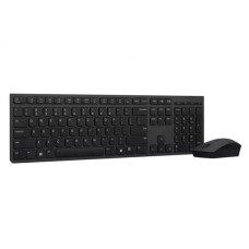 Klaviatura və siçan dəsti Lenovo Professional Rechargeable Wireless Combo Black