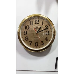 Divar saatı Bayramov Group SS-171, qızılı, 26 sm