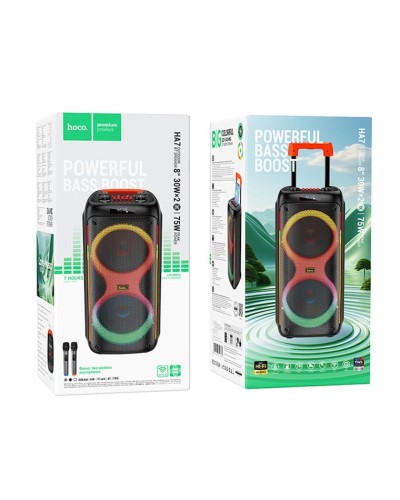 Portativ dinamik Hoco HA7 Leader Black