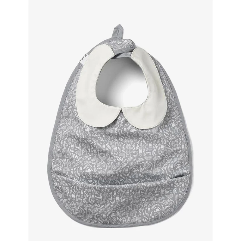 Нагрудник Elodie Details Monkey Sunrise, серый, 3+ мес Нагрудник Elodie Details Monkey Sunrise, серый, 3+ мес