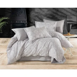 Комплект постельного белья First Home SHA-00002593, евро, хлопок, простыня 250х250 см, пододеяльник 200х220 см, наволочка 50х70 см, 2 шт, разноцветный