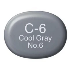 Текстовый маркер Copic Classic C-6 No.6, Cool Gray