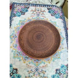 Глиняная тарелка 33398 с узором Глиняная тарелка 33398 с узором