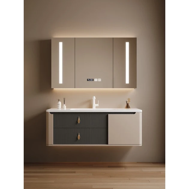 Hamam otağı üçün mebel dəsti Kral 3111, ağ/bej, 120x55/70 sm, 3 parça Hamam otağı üçün mebel dəsti Kral 3111, ağ/bej, 120x55/70 sm, 3 parça