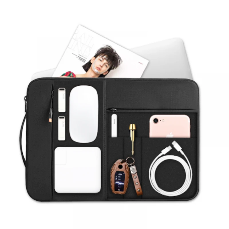 Сумка для ноутбука Wiwu Alpha Slim Sleeve 14 Black Сумка для ноутбука Wiwu Alpha Slim Sleeve 14 Black