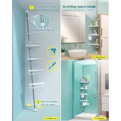 Полка для ванной UM001000913, 280 см Полка для ванной UM001000913, 280 см