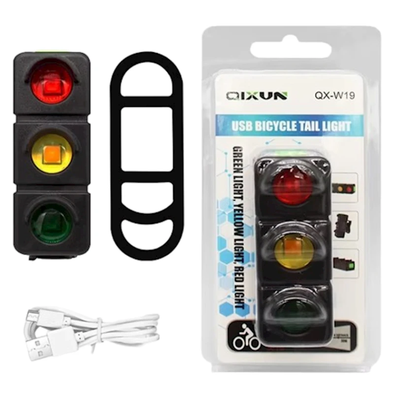 Задний стоп для велосипеда QX-W19, черный