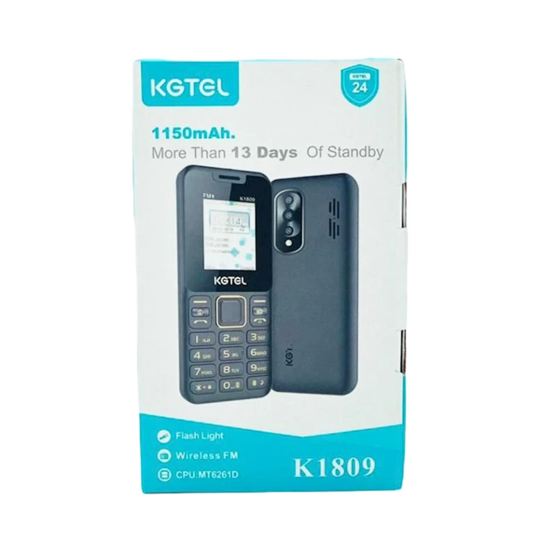 Mobil telefon Kgtel K1809 32MB/32MB Black Mobil telefon Kgtel K1809 32MB/32MB Black