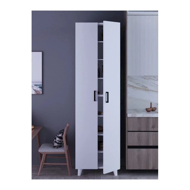 Распашной шкаф Ev Plus Kozy 12115634, ЛДСП, белый, 32х49х175 см Распашной шкаф Ev Plus Kozy 12115634, ЛДСП, белый, 32х49х175 см