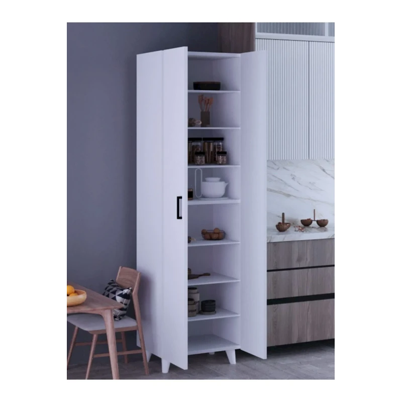 Распашной шкаф Ev Plus Kozy 12115634, ЛДСП, белый, 32х49х175 см Распашной шкаф Ev Plus Kozy 12115634, ЛДСП, белый, 32х49х175 см