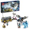 Конструктор LEGO Avatar Floating Mountains: 26-й участок и грузовой конвертоплан «Самсон» 75573, 9+ лет, 887 элементов