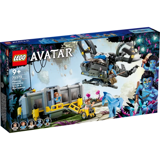 Конструктор LEGO Avatar Floating Mountains: 26-й участок и грузовой конвертоплан «Самсон» 75573, 9+ лет, 887 элементов