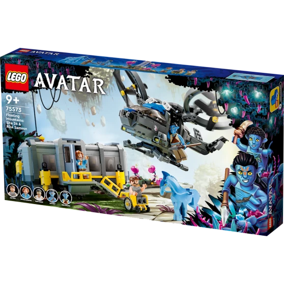Конструктор LEGO Avatar Floating Mountains: 26-й участок и грузовой конвертоплан «Самсон» 75573, 9+ лет, 887 элементов