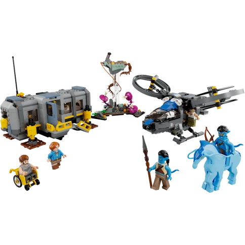 Конструктор LEGO Avatar Floating Mountains: 26-й участок и грузовой конвертоплан «Самсон» 75573, 9+ лет, 887 элементов
