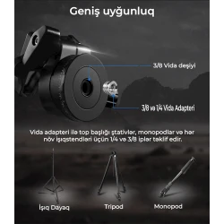 Головка Neewer GM-MT GM36 Головка Neewer GM-MT GM36