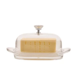 Масленка Limon BHD2016007, прозрачная, 20x11 см Масленка Limon BHD2016007, прозрачная, 20x11 см