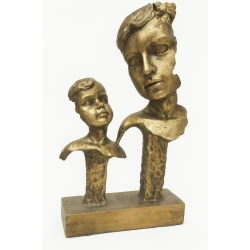 Ana və uşaq heykəlciyi