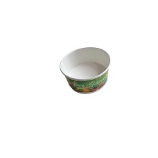 Dondurma üçün birdəfəlik qab dəsti Loyal 2146773617, karton, ağ, 10x5 sm, 300 ml, 1000 əd