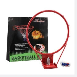 Баскетбольное кольцо, красный, 45 см