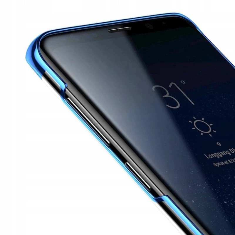 Чехол Baseus Glitter Series Blue для Samsung Galaxy S9