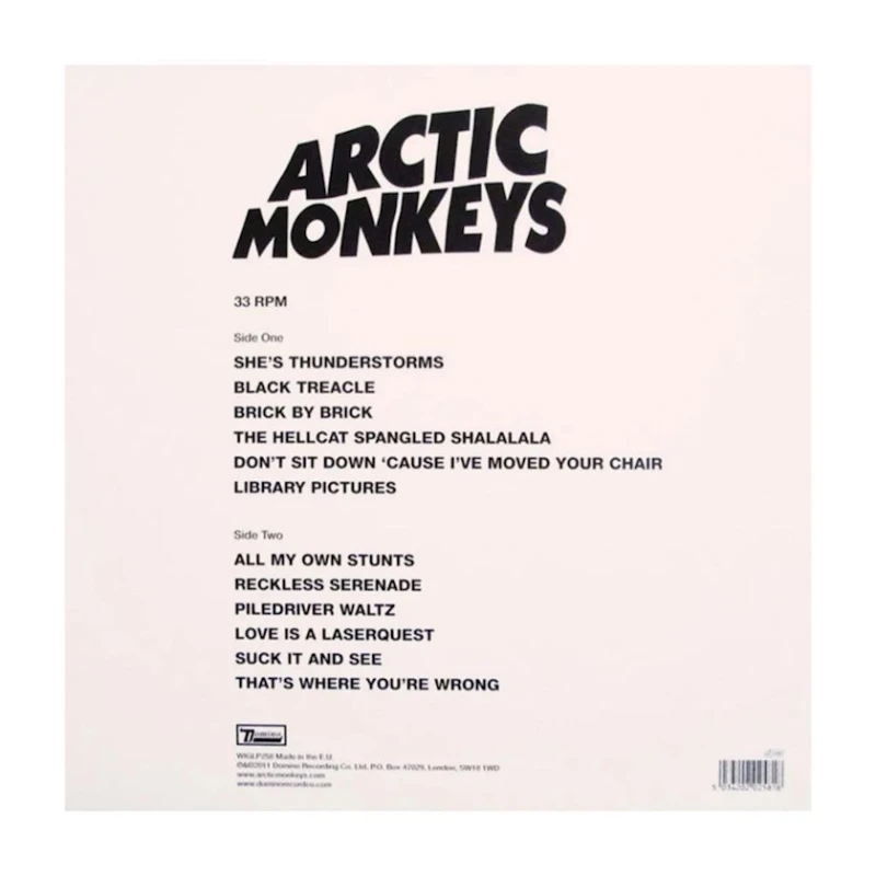 Виниловая пластинка Domino Records Arctic Monkeys - Suck It And See Виниловая пластинка Domino Records Arctic Monkeys - Suck It And See
