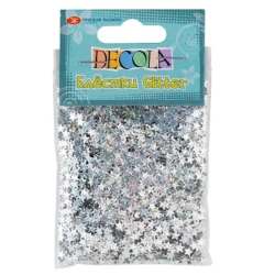 Блестки декоративные Невская палитра, 4 мм, 20 г, серебро радужное Блестки декоративные Невская палитра, 4 мм, 20 г, серебро радужное