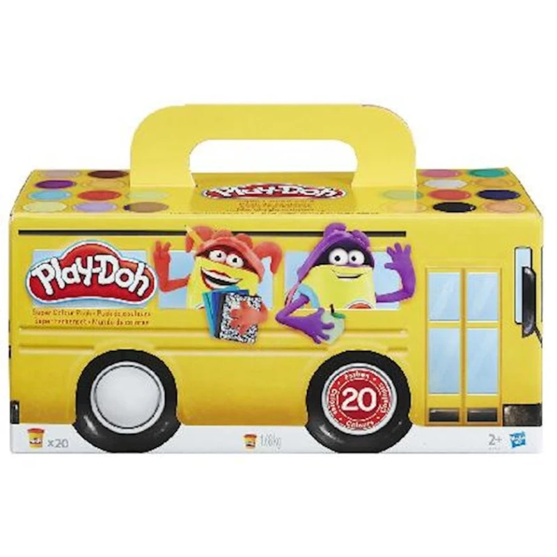 Набор пластилина Hasbro Play-Doh из 20 баночек, 80 гр. Набор пластилина Hasbro Play-Doh из 20 баночек, 80 гр.