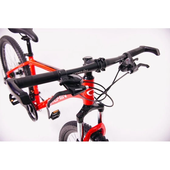 Dağ velosipedi Qremin ELF 21s qırmızı, alüminium ərintisi